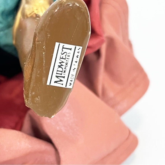 Vintage Midwest Importers Paper Mache Nativity 3 Kings Taiwan - Picture 7 of 12